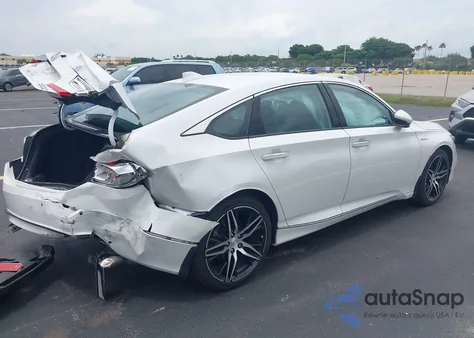 2022 Honda Accord Hybrid Touring from USA, damaged, VIN 1HGCV3F95NA013691